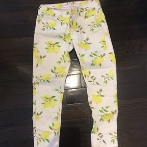 Kate spade lemon jeans